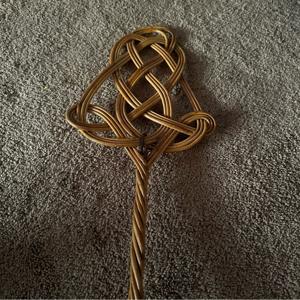 Vtg | Rattan Rug Beater - Picture 2 of 5